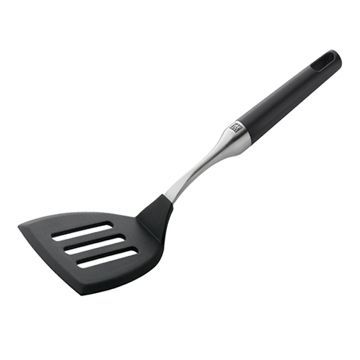 Spatula/Kitchenware, Made of Black Silicone and Plastic Handle Materials