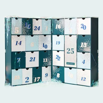 Custom Luxury 24 Days advent calendar gift boxes