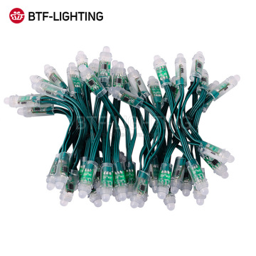 بيع المصنع المباشر: IP68 IP30 RGB Pixel LED String - WS2811 BULLET LEDS ، 12 مم ، DC5V/12V