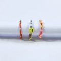 The New Orange Series Letter Girl Bracelet Set