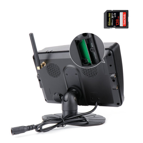 4 Channel 7 inch Wireless Camers Reversing Parking Camera for Truck