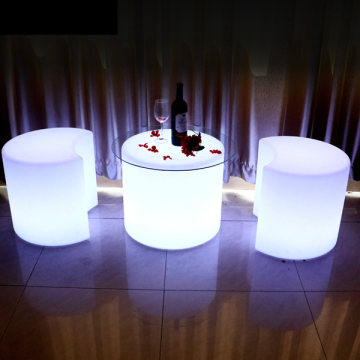Li-Battery Powered LED Bar Stool for Wine Bars