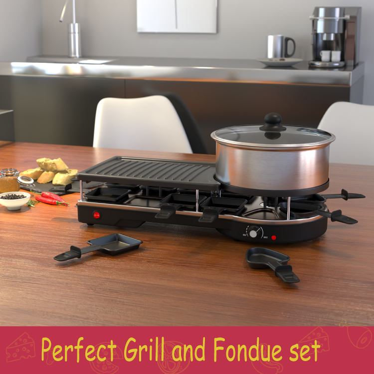 Raclette Grill And Pot 3 1