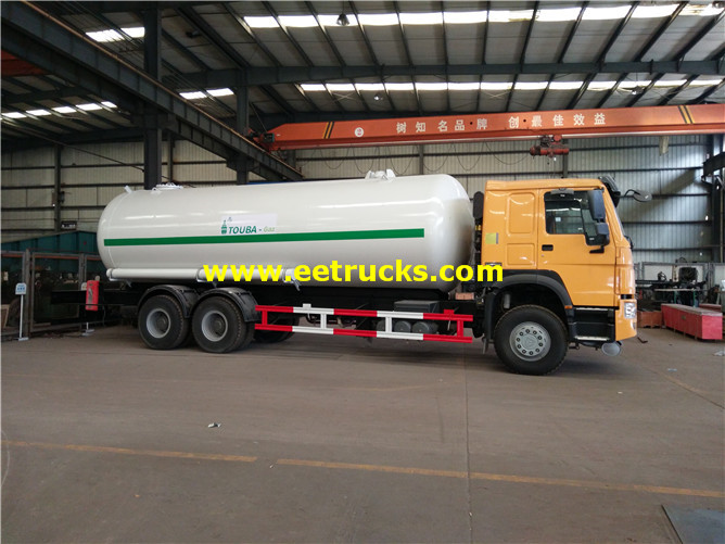 25000L Propane Delivery Tank Vehicles