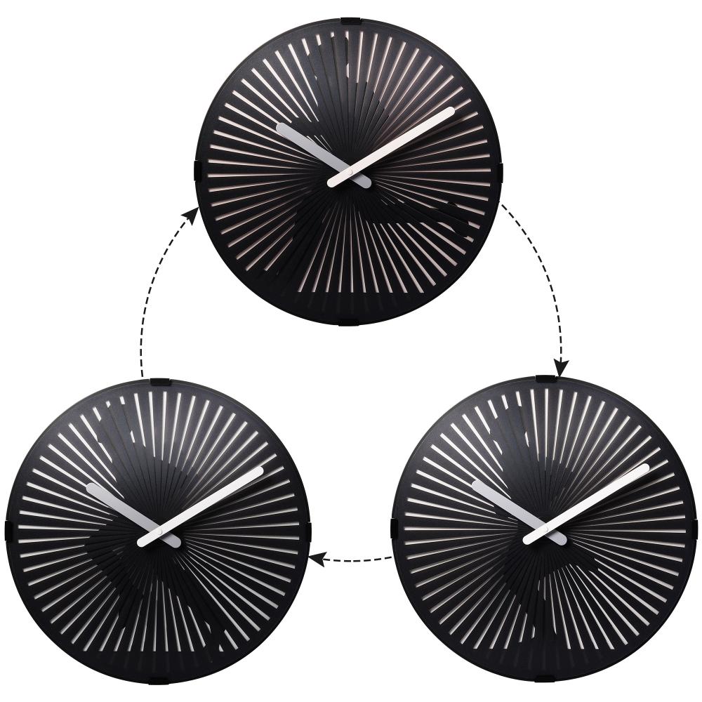 Moving Wall Clock