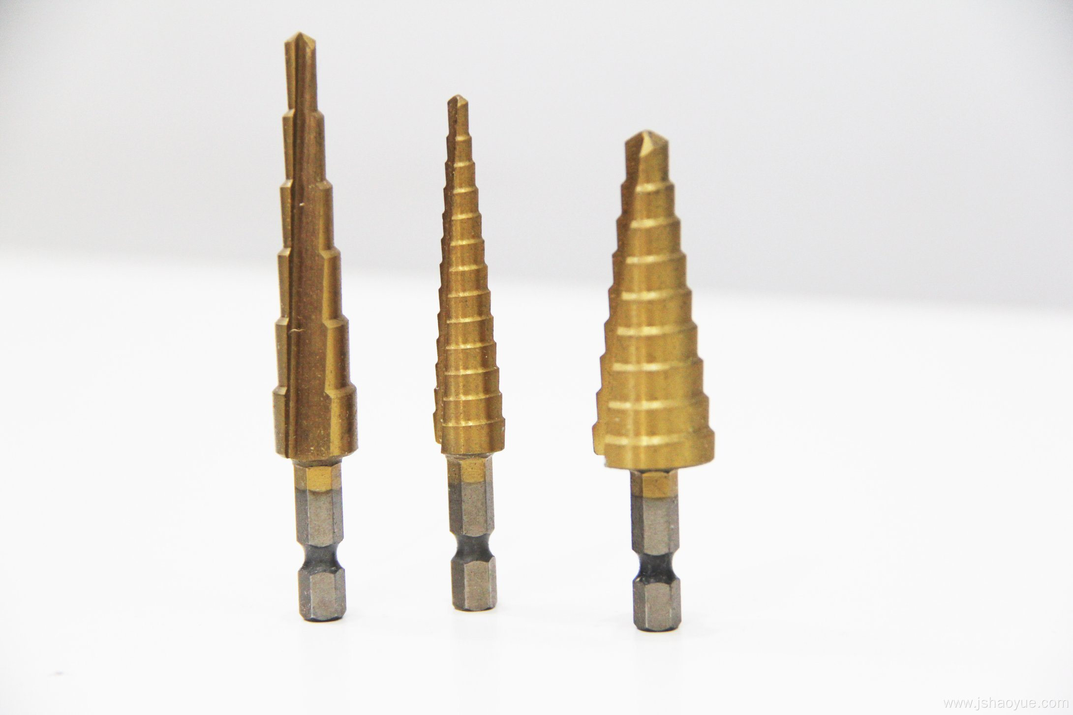 3PCS Drill Bit Titanium Nitride Coated