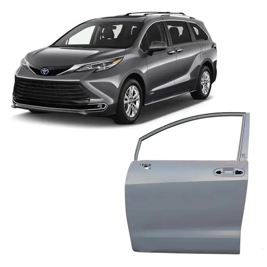 Replacement Front Driving Side Car Door Shell Auto Door Panel for Sienna 2021-2022 OEM 6700208080