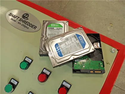 Hard Disk Shredder for Data Destruction