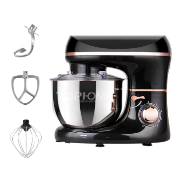 Professional Kitchen Stand Mixer: 1300W 10-Speed with Dough Hook, Wire Whip & Beater for Versatile Baking and Mixing