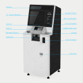 Lobby Banknote and Coin Deposit kiosk for Financial Institute