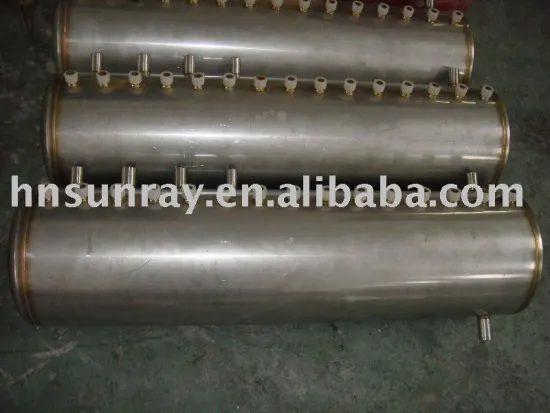 Stainless steel solar water tank