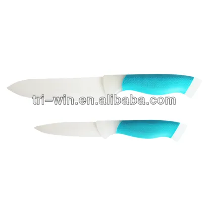 2PCS Ceramic Knife Cooks Corner Ceramic Knife