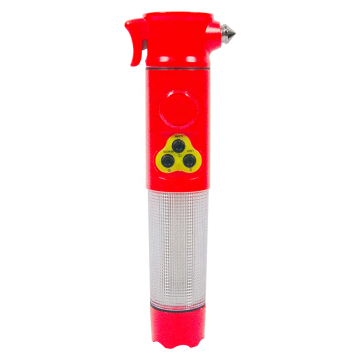 Multifunction Car First Aid Emergency Hammer with Seat Belt Cutter and LED Light