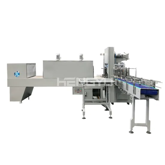 L Type Filling and Automatic Film Bottle Packaging Machine