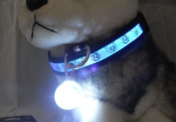 Cool Light Glowing in The Dark LED Pet Pendant