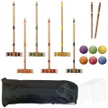 Set da croquet classico con mazze in legno