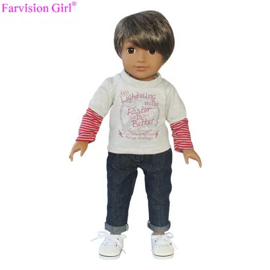 Toys and dolls cute boy vinyl toy doll