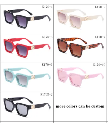 UV Resistant Customized Colorful Children Sunglasses
