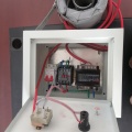 Aquecedor elétrico industrial ao ar livre