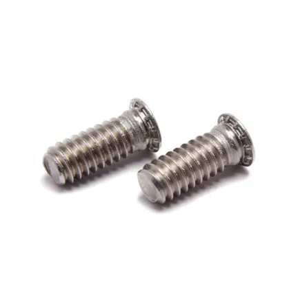 Stainless steel welded stud spot welding screw fastener