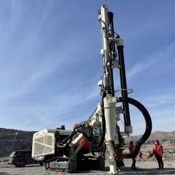 Down hole drill rig for open use