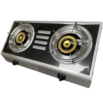 factory best price gas cooker price kitchen 2 burner stainless steel gas stove