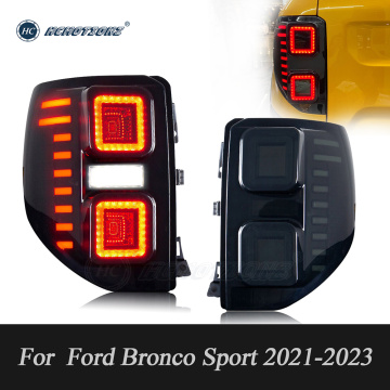 Conjunto de luces traseras LED Hcmottz para Ford Bronco Sport 2021 2022 2023