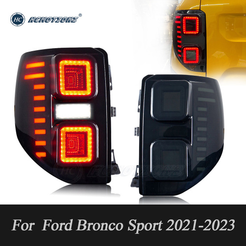 Assemblage des feux arrière à LED HCMotionz pour Ford Bronco Sport 2021 2022 2023