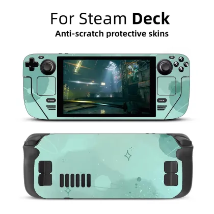 HD Scrub PVC Stickers & Skins for Valve Steam Deck Console and Controller