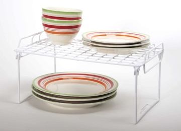 Utility stacking shelf