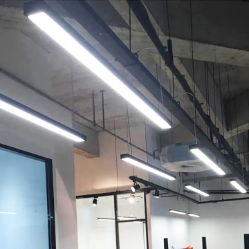 Toppo Ce CB ROHS Linear Track Lights 1500mm 1800mm - Suspended LED Linear Pendant Lighting for Offices