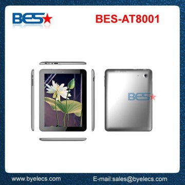 high quality wifi bluetooth 8 inch quad core touch tablet