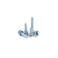 Blue white zinc cross recessed pan head combination screws