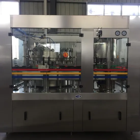 Aluminum Can Filling and Sealing Machine for Carbonated Beverages
