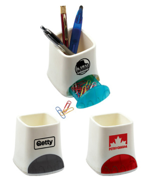 Promotional Logo Printed Pen Holder W/ a Drawer