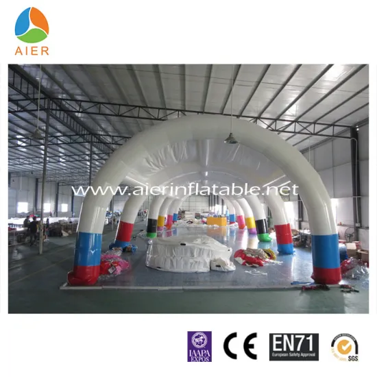 2016 Guangzhou inflatable tent with led light/inflatable led tent/ inflatable arch for party