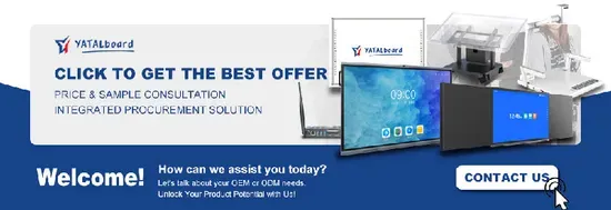 75 Inch 4K Touch Screen Interactive Whiteboard