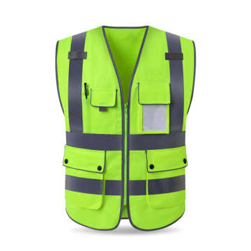 Engineer Safety Oem Multiple Colour Working Safety Vest
