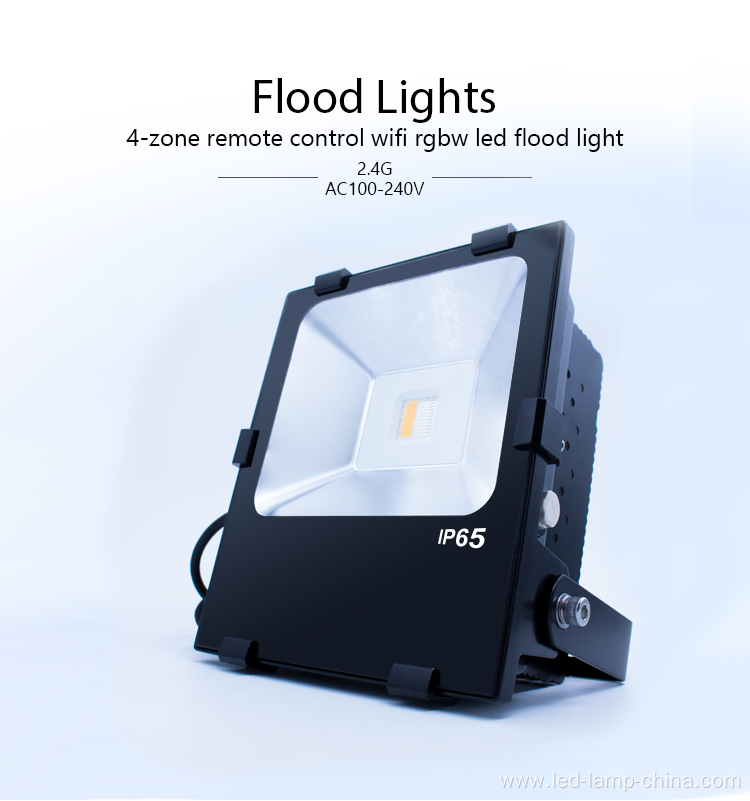 90W Outdoor Waterproof RGBW LED Flood light