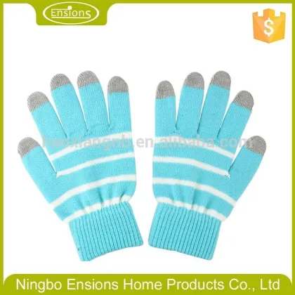 ningbo manufacturer good quality warm winter touch screen technology gloves