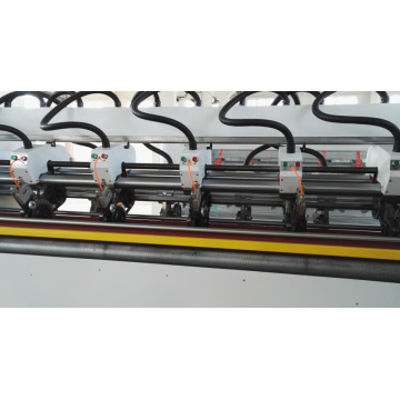 Automatic electric adjustment slitter scorer machine