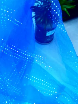 Baby Dress poly Glitter Tulle Fabric