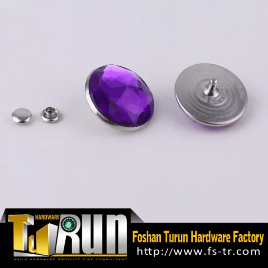 Wholesale custom made acrylic crystal stone rivet stone stud