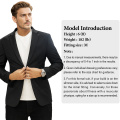 Men's Causal Blazer for Men black XXL