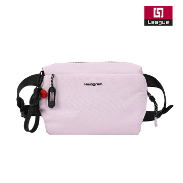 Light Pink Hedgren Multi-Pocket Crossbody Shoulder Bag