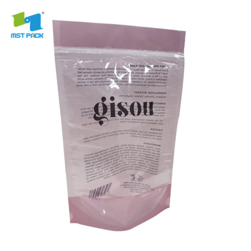 Heat Seal cornstarch biodegradable Plastic Packaging with your own logo