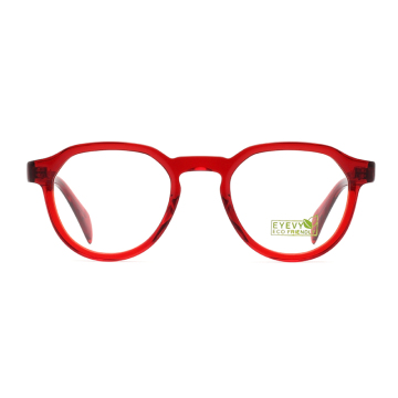 Custom Logo Vintage Women Acetate Optical Frame Glasses