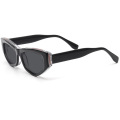 Colored Pattern Acetate Sunglasses