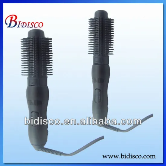 wholesale beauty salon LED or LCD display brush curling iron