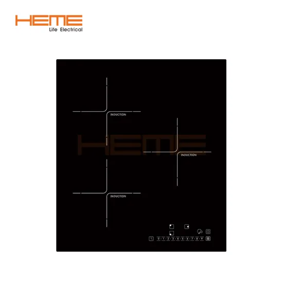 Custom Built-In Glass Electric Induction Cooktop for Household Use
